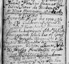 akt chrztu z 3.07.1724 r.
